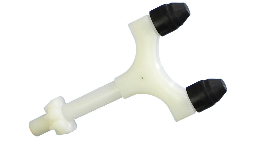 Wide Forked Silicone Taper Tip