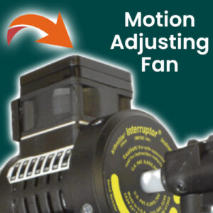 The Arthrostim® motion adjusting fan used for active methods of care that require cooling. Chiropractic techniques like Range Of Motion adjusting and position of pain benefit from this addition to your electric chiropractic instrument